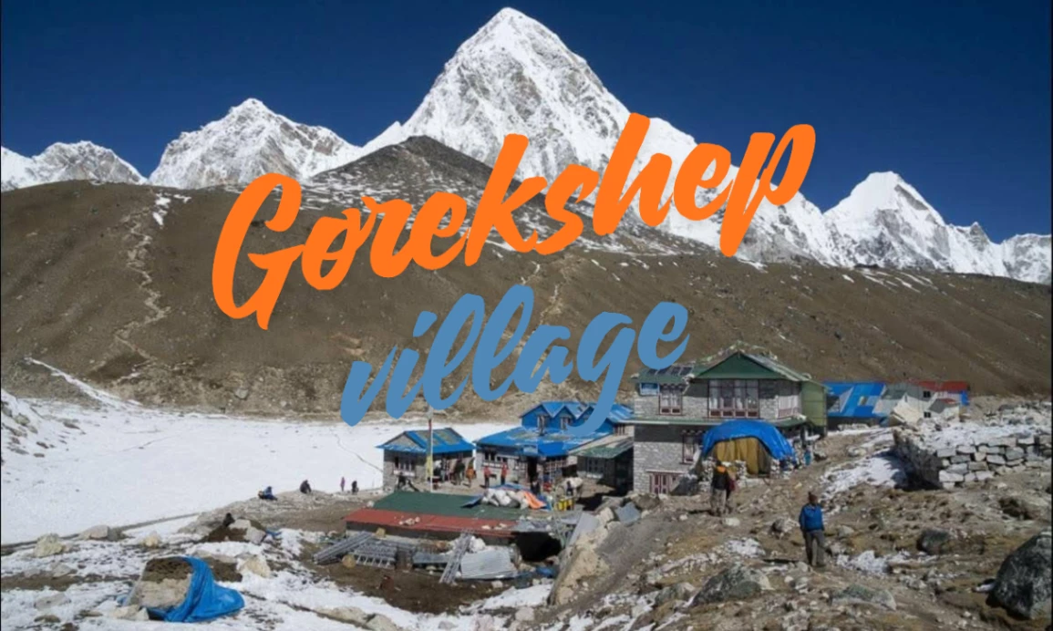Gorekshep village