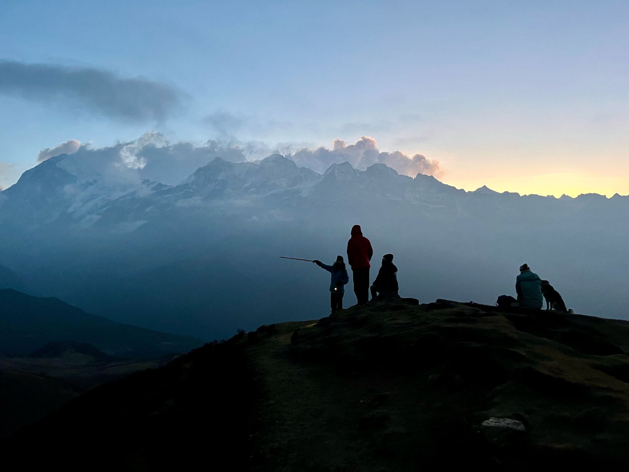 Dzongri view point